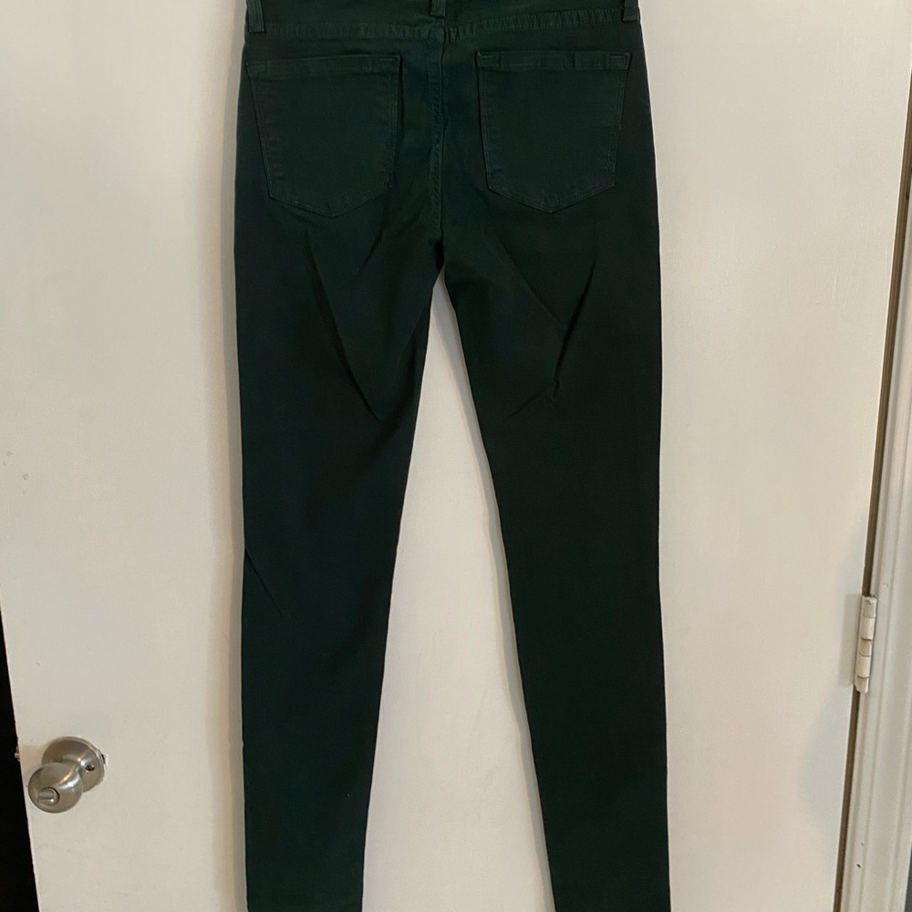 ModCloth Angry Rabbit High Waisted Forest Green 25 - Picture 4 of 4